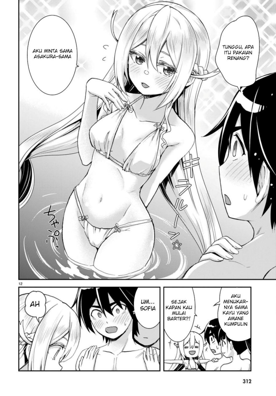 Isekai Yurutto Survival Seikatsu: Gakkou no Minna to Isekai no Mujintou ni Tenishitakedo Ore Dake Rakushou desu Chapter 24 Gambar 14