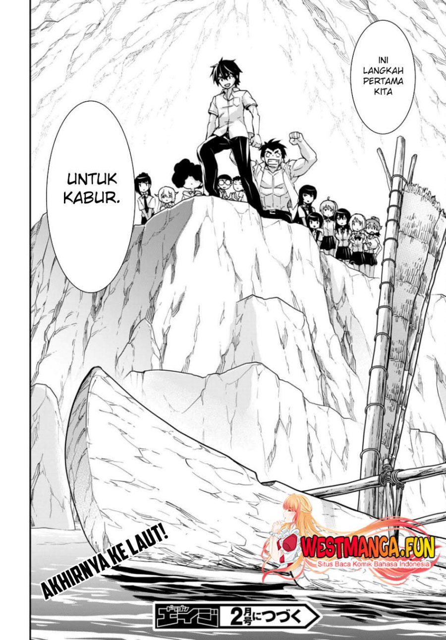 Isekai Yurutto Survival Seikatsu: Gakkou no Minna to Isekai no Mujintou ni Tenishitakedo Ore Dake Rakushou desu Chapter 24 Gambar 28