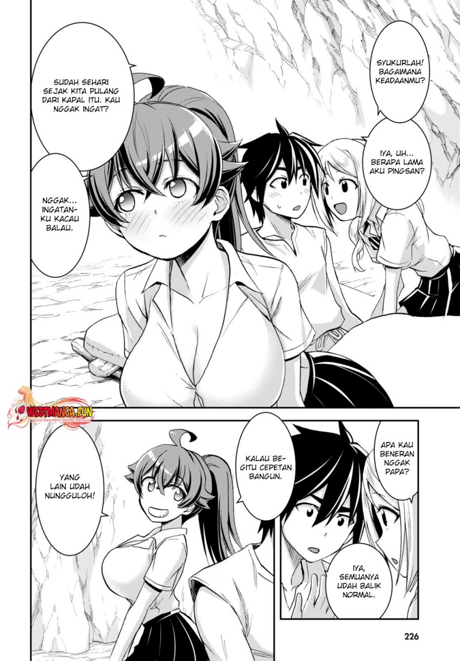 Isekai Yurutto Survival Seikatsu: Gakkou no Minna to Isekai no Mujintou ni Tenishitakedo Ore Dake Rakushou desu Chapter 25 Gambar 12