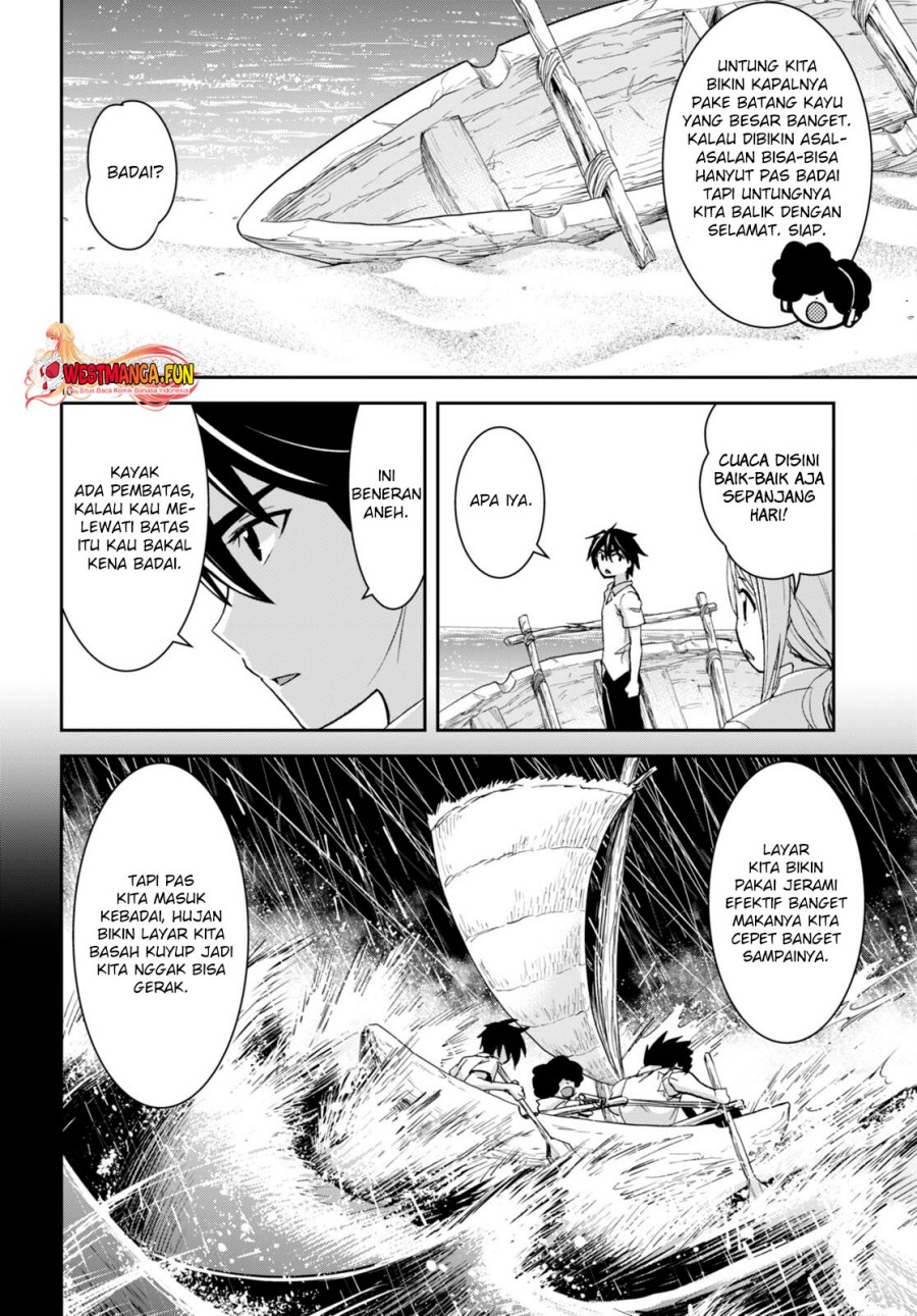 Isekai Yurutto Survival Seikatsu: Gakkou no Minna to Isekai no Mujintou ni Tenishitakedo Ore Dake Rakushou desu Chapter 25 Gambar 14