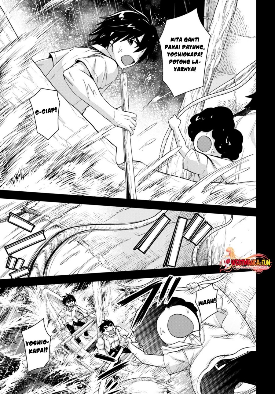 Isekai Yurutto Survival Seikatsu: Gakkou no Minna to Isekai no Mujintou ni Tenishitakedo Ore Dake Rakushou desu Chapter 25 Gambar 15