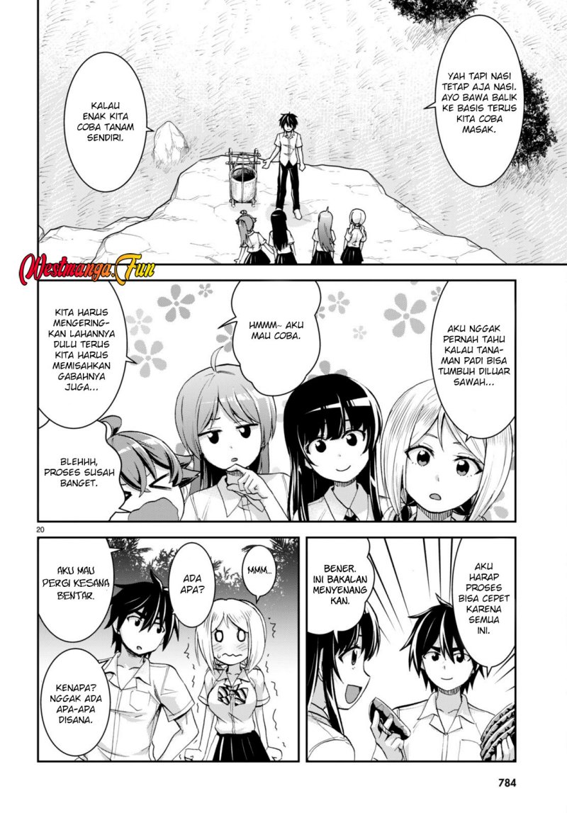 Isekai Yurutto Survival Seikatsu: Gakkou no Minna to Isekai no Mujintou ni Tenishitakedo Ore Dake Rakushou desu Chapter 26 Gambar 23