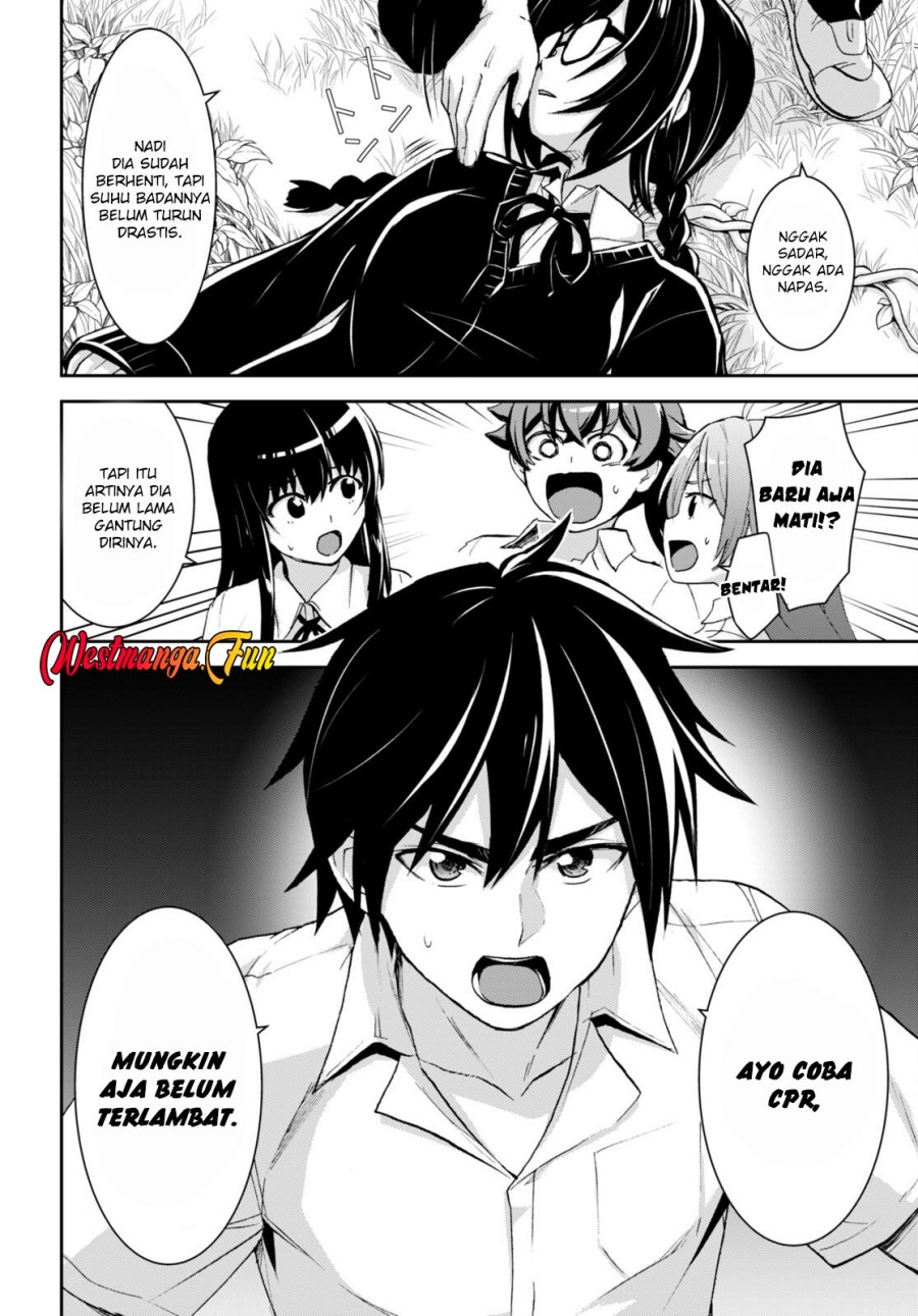 Isekai Yurutto Survival Seikatsu: Gakkou no Minna to Isekai no Mujintou ni Tenishitakedo Ore Dake Rakushou desu Chapter 27 Gambar 4