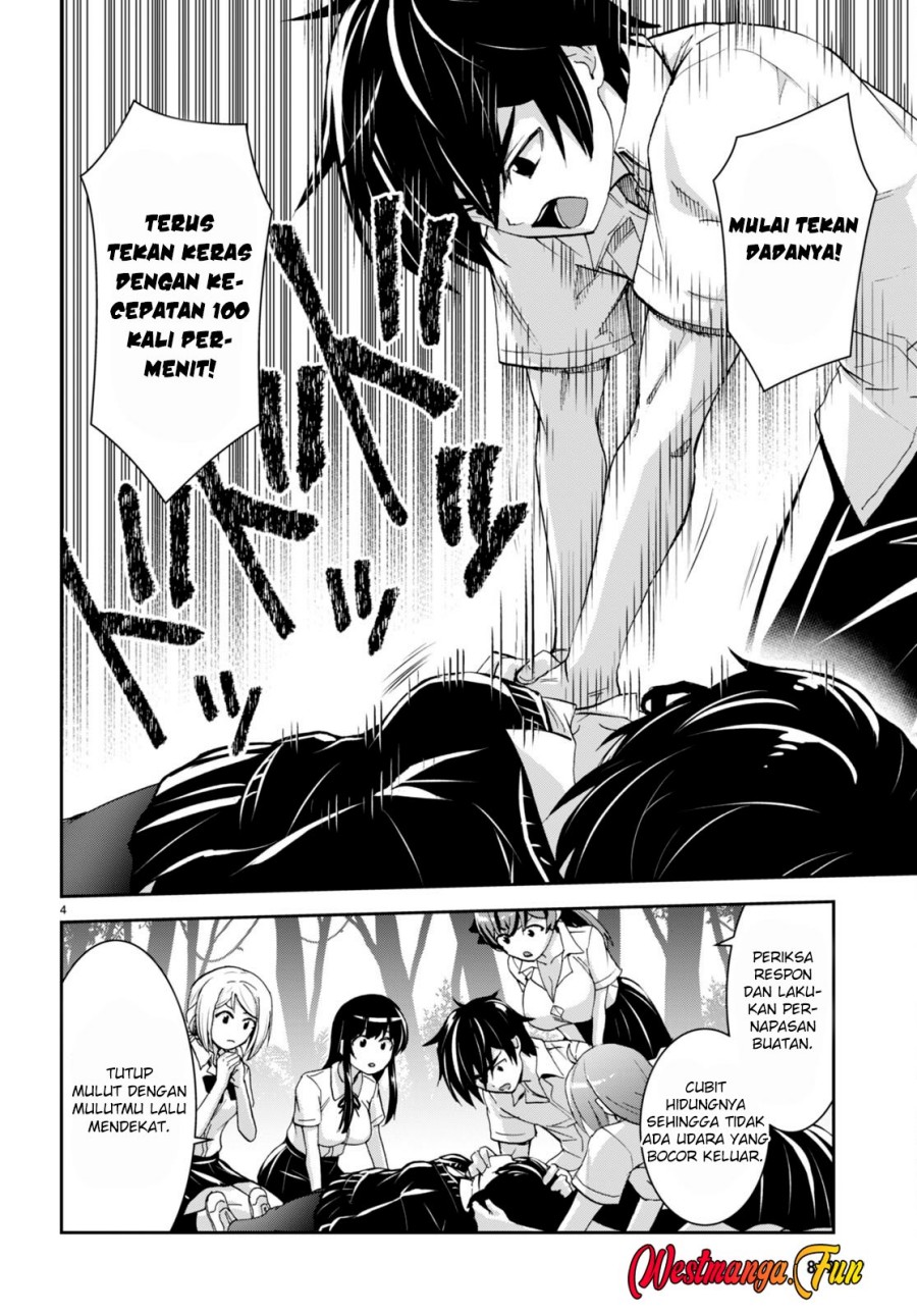 Isekai Yurutto Survival Seikatsu: Gakkou no Minna to Isekai no Mujintou ni Tenishitakedo Ore Dake Rakushou desu Chapter 27 Gambar 6