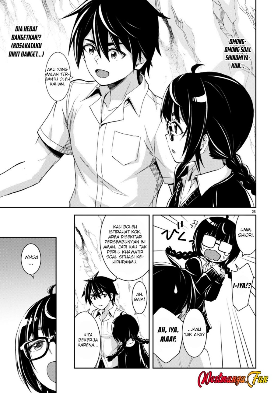 Isekai Yurutto Survival Seikatsu: Gakkou no Minna to Isekai no Mujintou ni Tenishitakedo Ore Dake Rakushou desu Chapter 27 Gambar 28