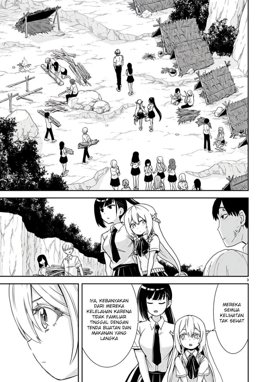 Isekai Yurutto Survival Seikatsu: Gakkou no Minna to Isekai no Mujintou ni Tenishitakedo Ore Dake Rakushou desu Chapter 34 Gambar 5