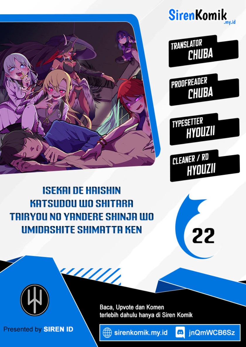 Isekai de Haishin Katsudou wo Shitara Tairyou no Yandere Shinja wo Umidashite Shimatta Ken Chapter 22 Gambar 1