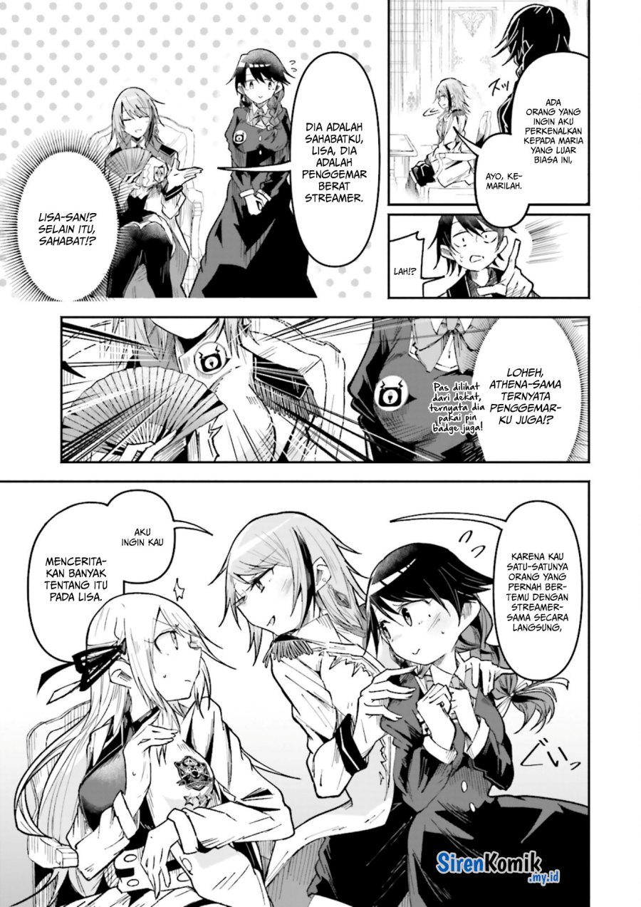 Isekai de Haishin Katsudou wo Shitara Tairyou no Yandere Shinja wo Umidashite Shimatta Ken Chapter 32 Gambar 12