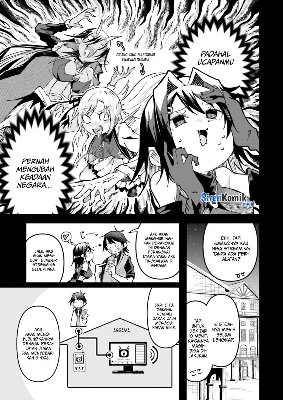 Isekai de Haishin Katsudou wo Shitara Tairyou no Yandere Shinja wo Umidashite Shimatta Ken Chapter 39 Gambar 9