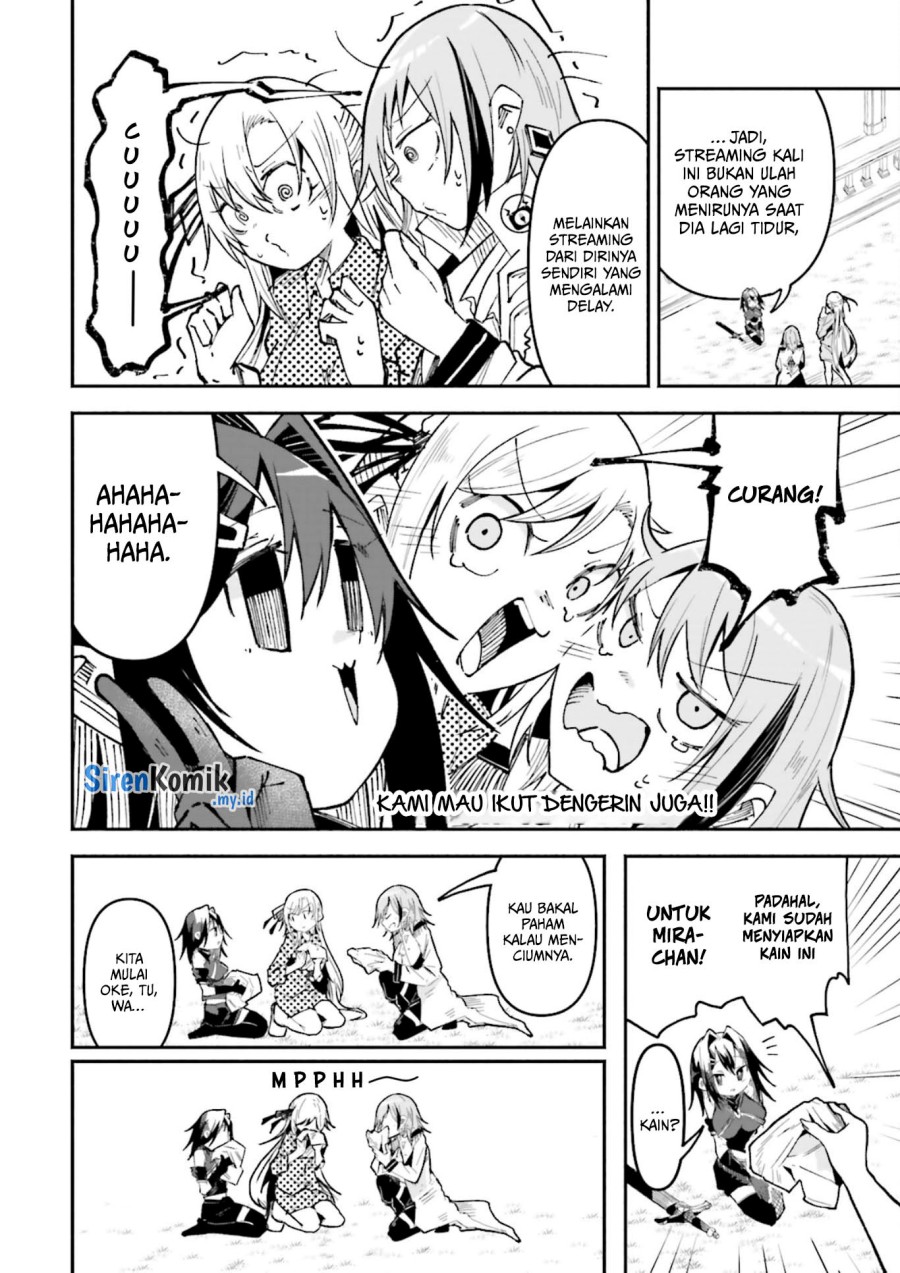 Isekai de Haishin Katsudou wo Shitara Tairyou no Yandere Shinja wo Umidashite Shimatta Ken Chapter 39 Gambar 12