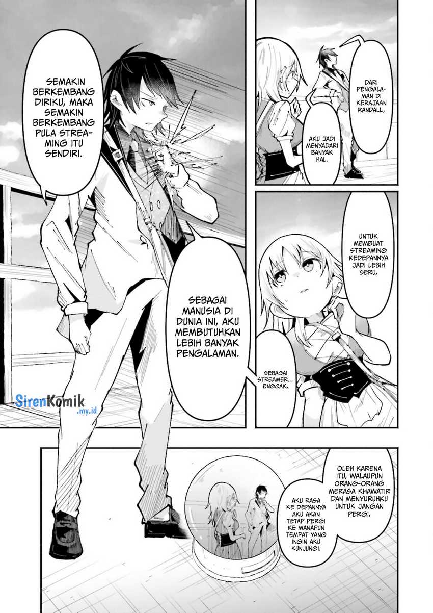 Isekai de Haishin Katsudou wo Shitara Tairyou no Yandere Shinja wo Umidashite Shimatta Ken Chapter 41 Gambar 12
