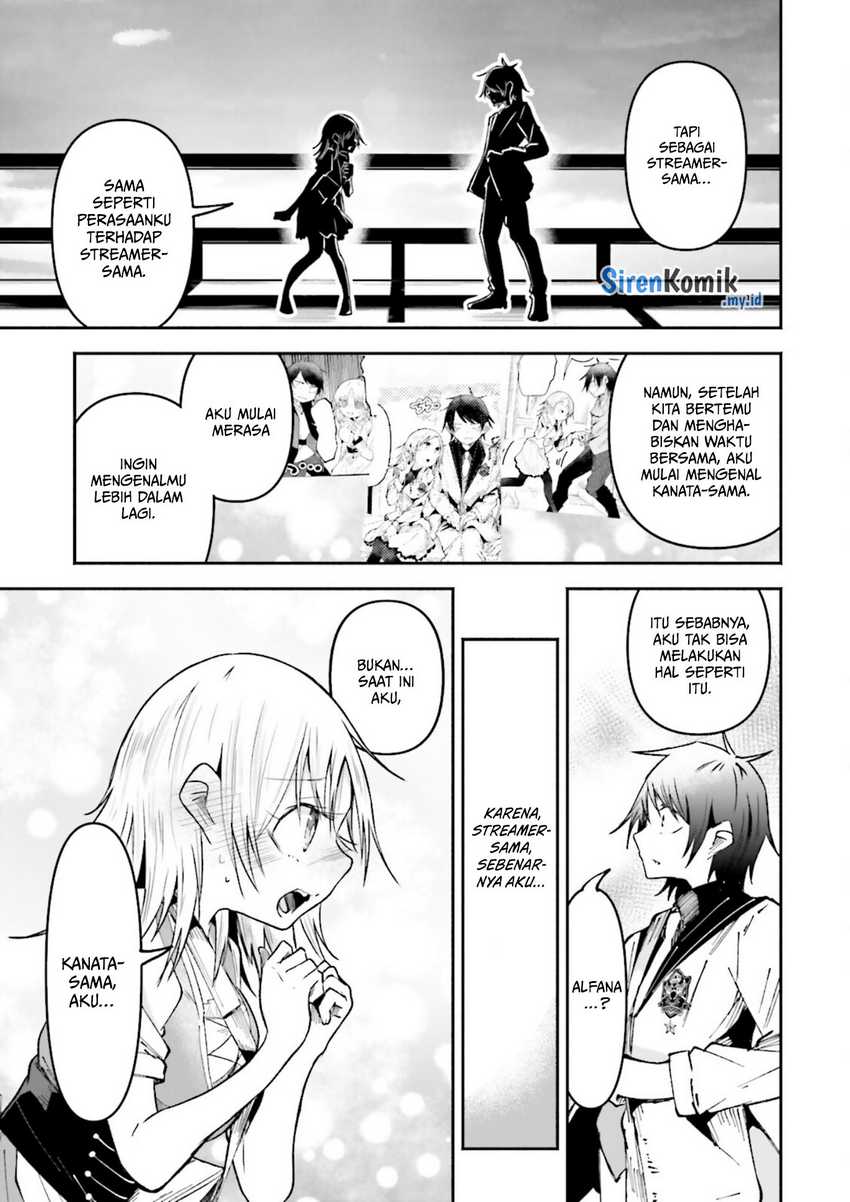 Isekai de Haishin Katsudou wo Shitara Tairyou no Yandere Shinja wo Umidashite Shimatta Ken Chapter 41 Gambar 14