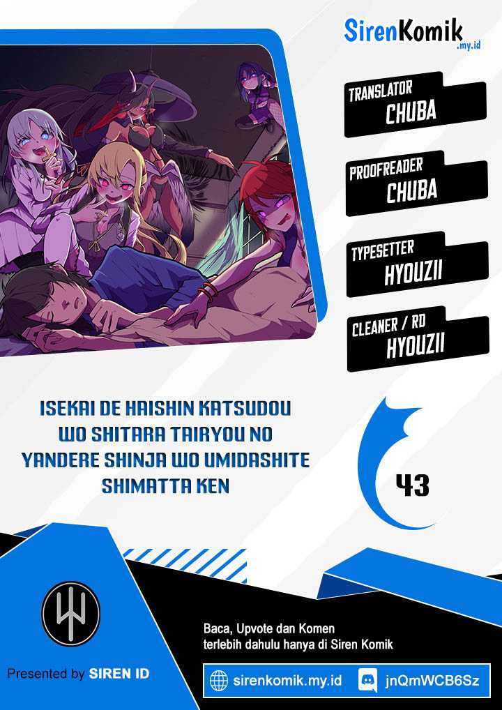 Isekai de Haishin Katsudou wo Shitara Tairyou no Yandere Shinja wo Umidashite Shimatta Ken Chapter 43 Gambar 1