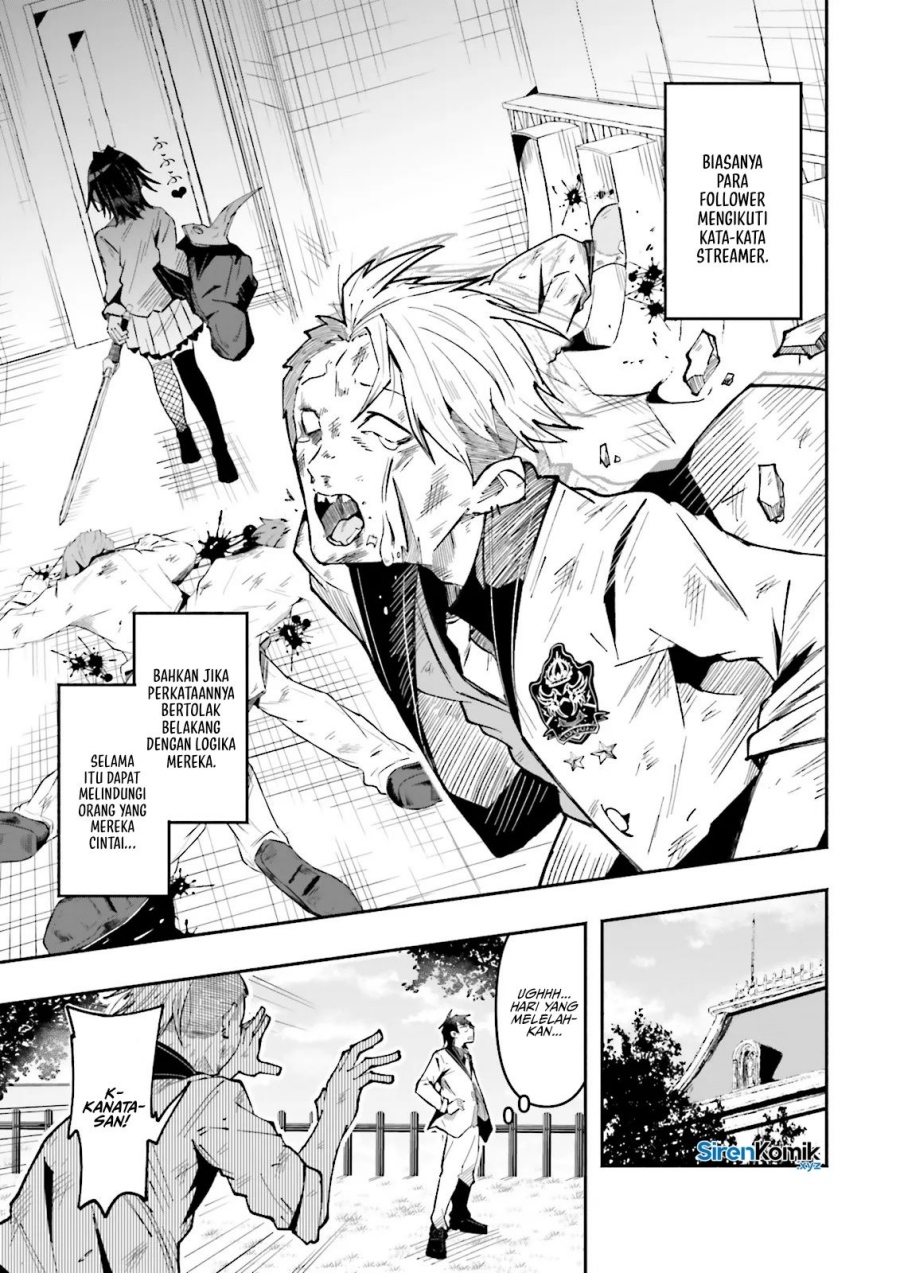 Isekai de Haishin Katsudou wo Shitara Tairyou no Yandere Shinja wo Umidashite Shimatta Ken Chapter 50 Gambar 20