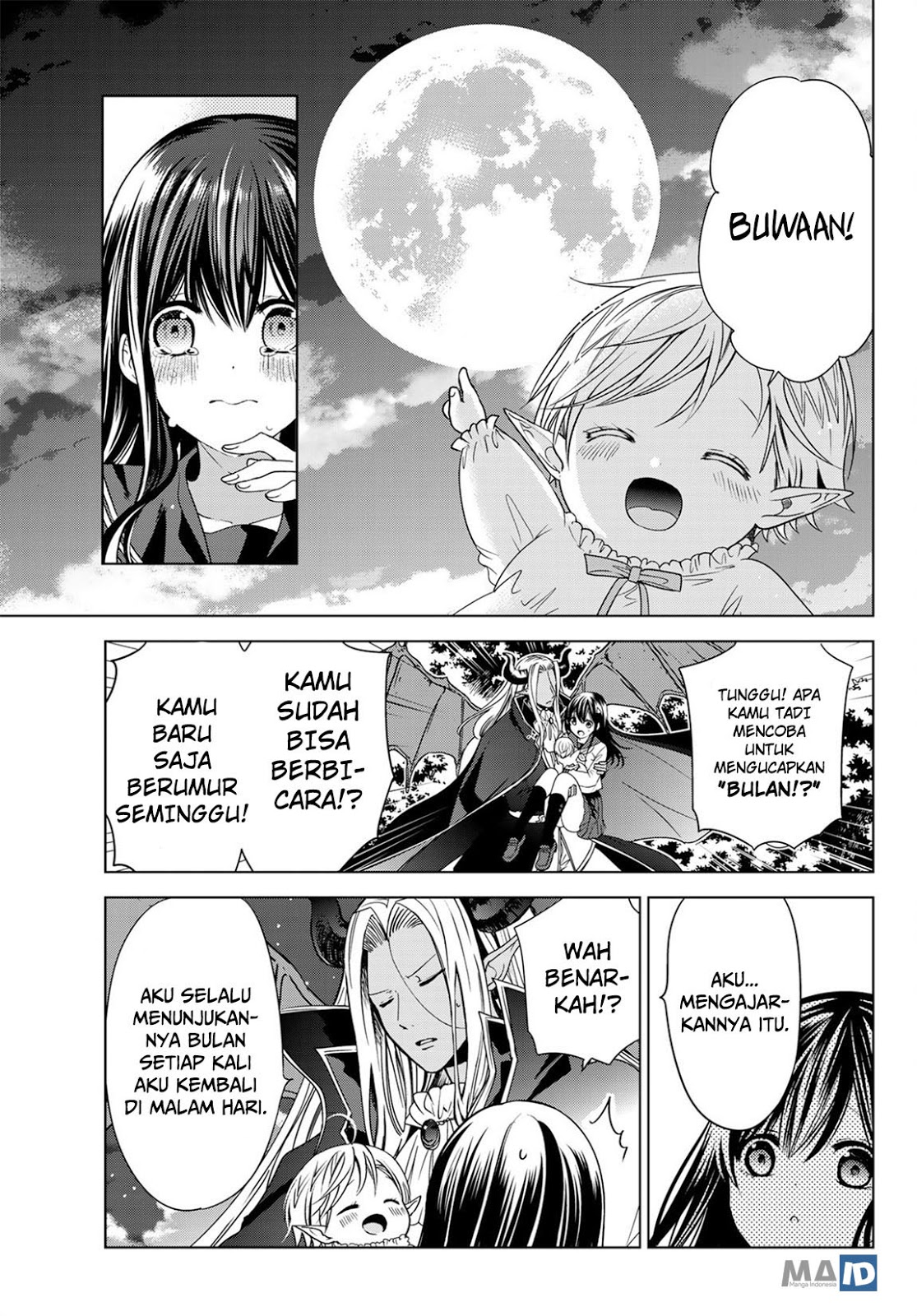 Isekai de Saikyo Mao no Kodomotachi no Mama ni Natchaimashita Chapter 02 Gambar 41