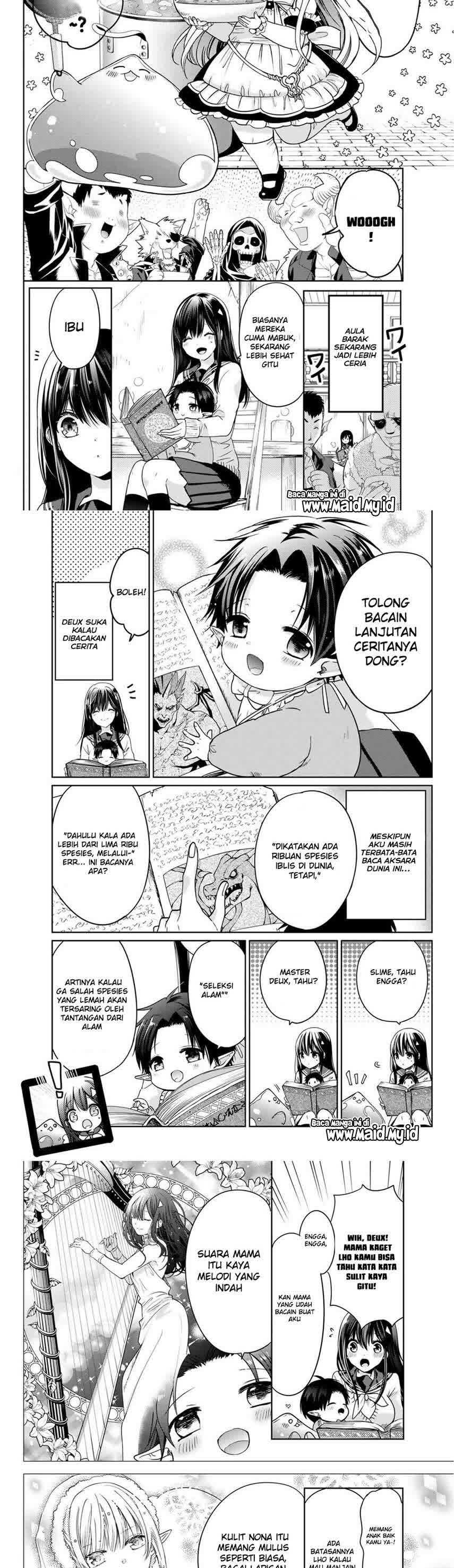 Isekai de Saikyo Mao no Kodomotachi no Mama ni Natchaimashita Chapter 08.1 Gambar 6
