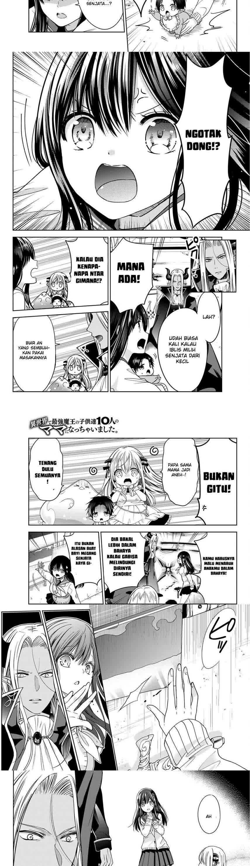 Isekai de Saikyo Mao no Kodomotachi no Mama ni Natchaimashita Chapter 08.1 Gambar 10