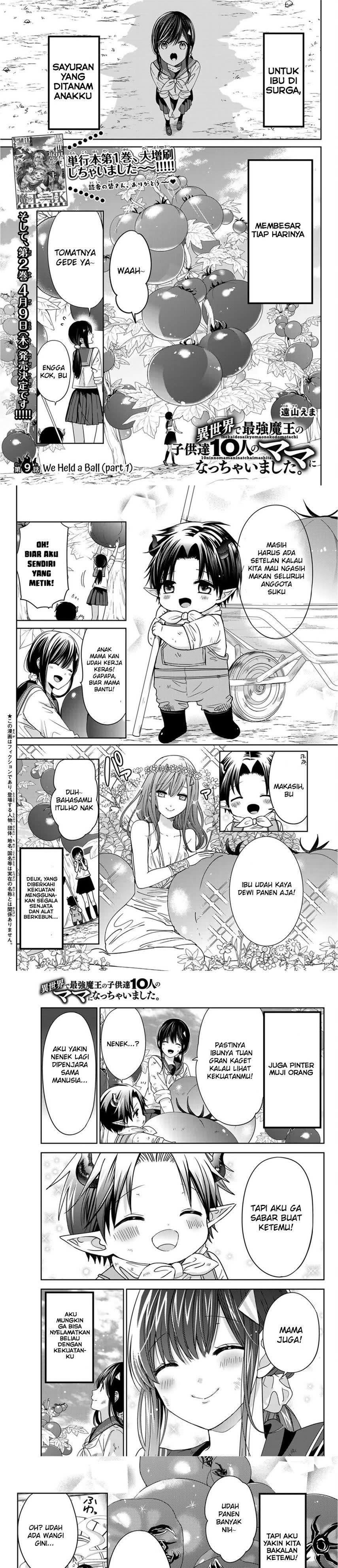 Isekai de Saikyo Mao no Kodomotachi no Mama ni Natchaimashita Chapter 09 Gambar 3