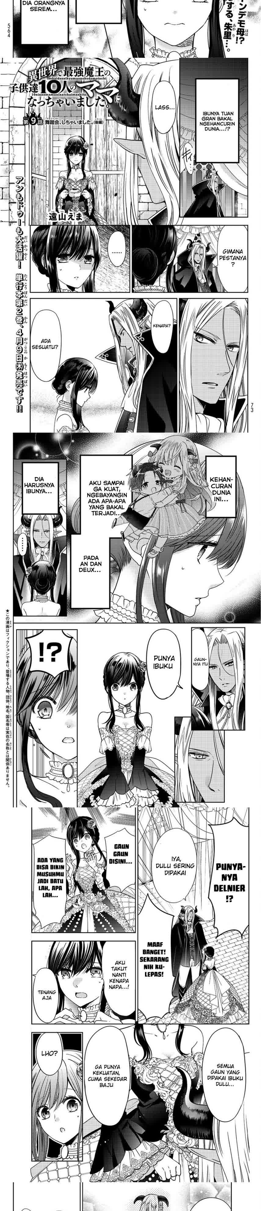 Isekai de Saikyo Mao no Kodomotachi no Mama ni Natchaimashita Chapter 09 Gambar 11