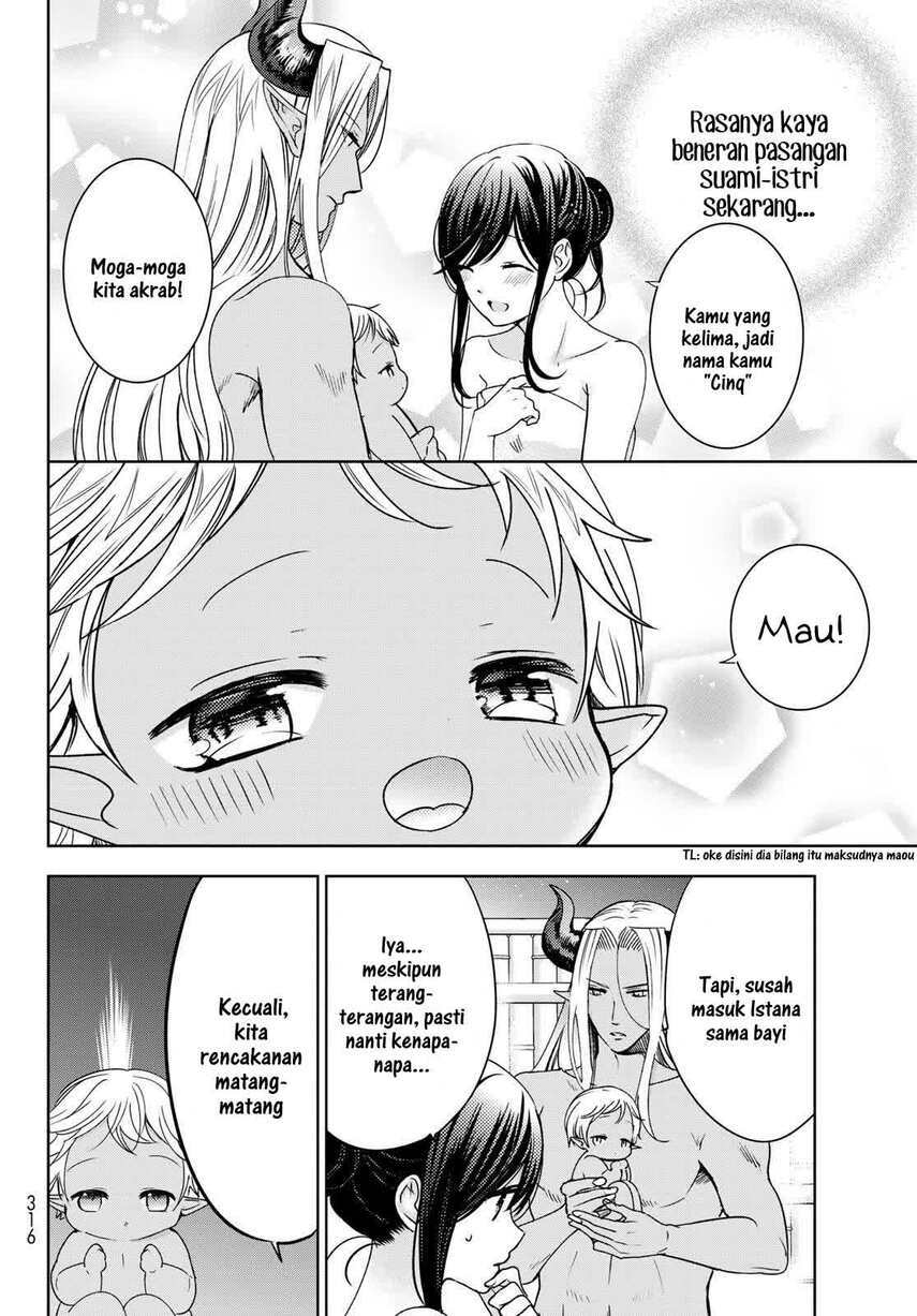 Isekai de Saikyo Mao no Kodomotachi no Mama ni Natchaimashita Chapter 14 Gambar 38