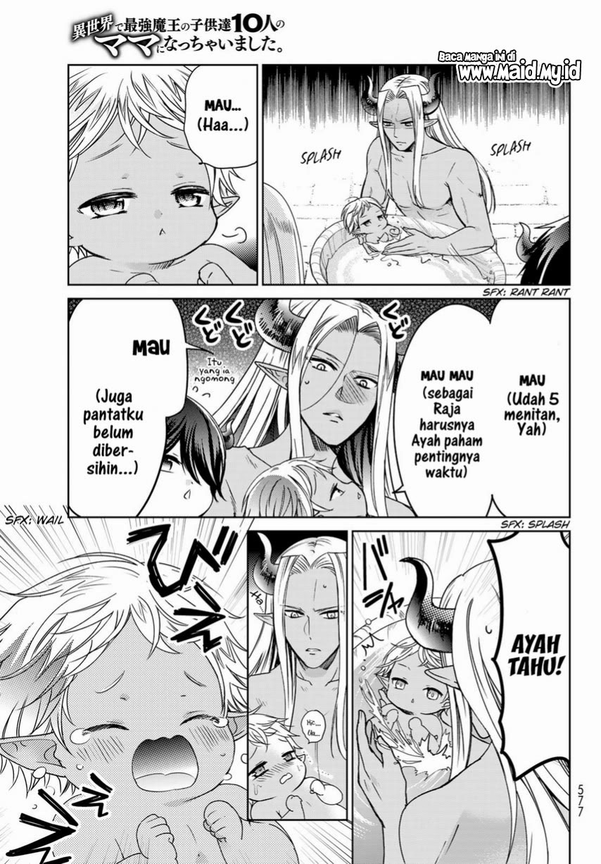 Isekai de Saikyo Mao no Kodomotachi no Mama ni Natchaimashita Chapter 18 Gambar 21