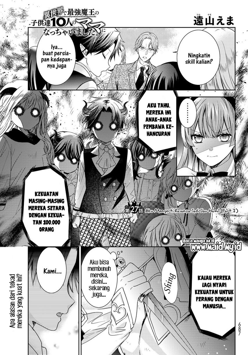 Isekai de Saikyo Mao no Kodomotachi no Mama ni Natchaimashita Chapter 27.2 Gambar 3