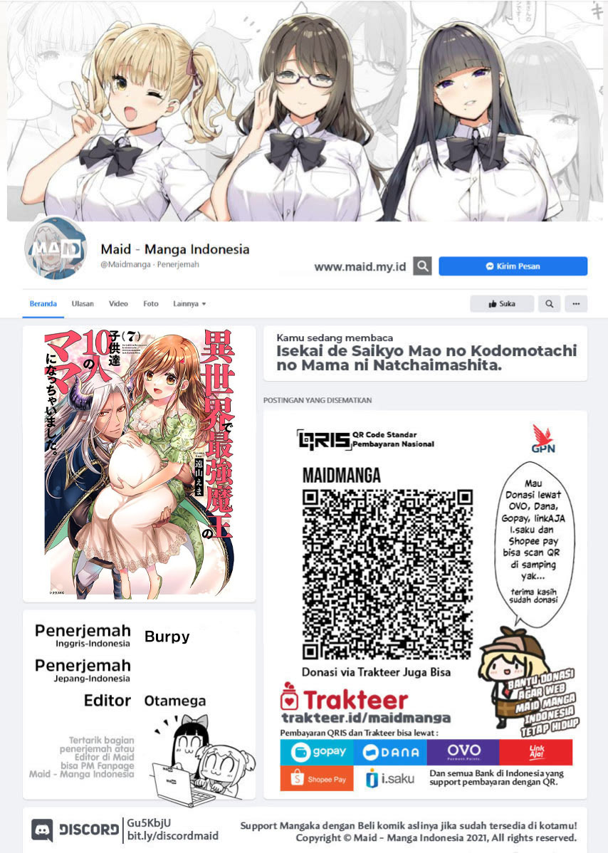 Isekai de Saikyo Mao no Kodomotachi no Mama ni Natchaimashita Chapter 30 Gambar 2