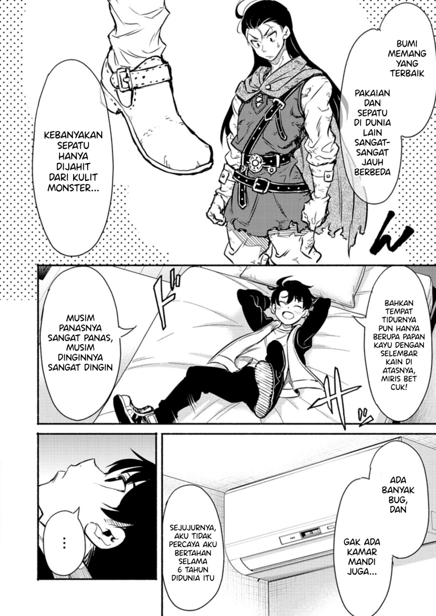 Isekai kara Kikan Shitara Chikyuu mo Kanari Fantajii Deshita. Ato, Makeheroin-domo Kocchi Minna. Chapter 01 Gambar 17