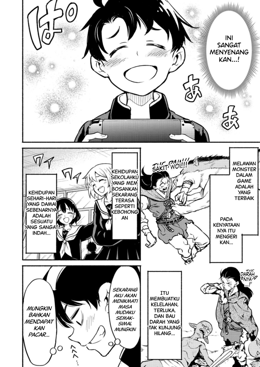 Isekai kara Kikan Shitara Chikyuu mo Kanari Fantajii Deshita. Ato, Makeheroin-domo Kocchi Minna. Chapter 01 Gambar 25