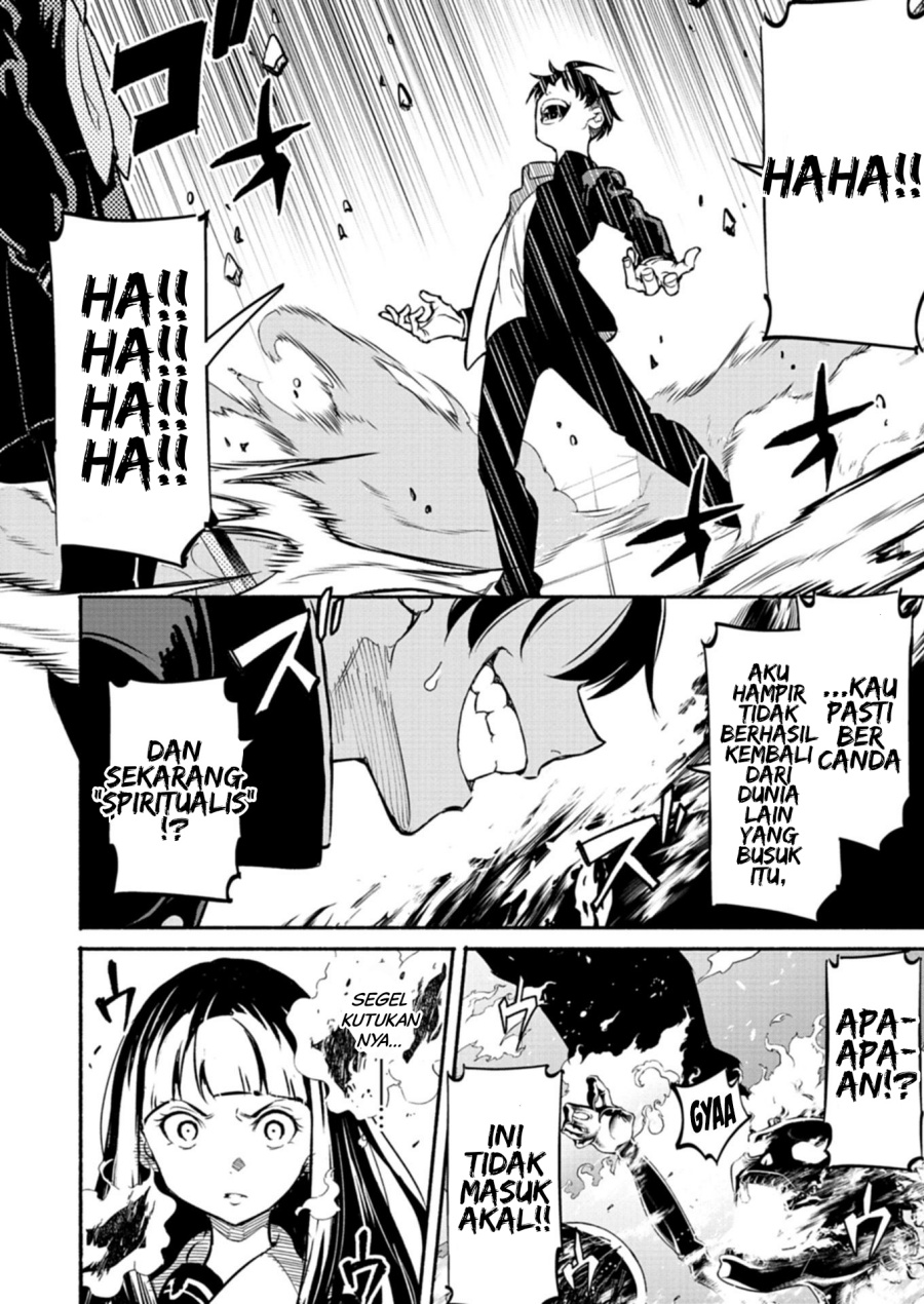 Isekai kara Kikan Shitara Chikyuu mo Kanari Fantajii Deshita. Ato, Makeheroin-domo Kocchi Minna. Chapter 01 Gambar 39