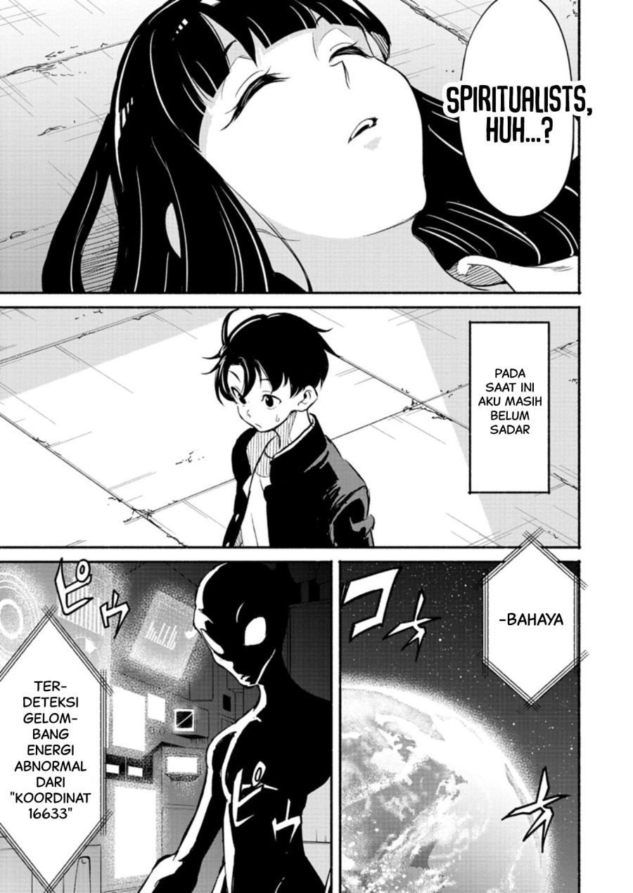 Isekai kara Kikan Shitara Chikyuu mo Kanari Fantajii Deshita. Ato, Makeheroin-domo Kocchi Minna. Chapter 01 Gambar 49