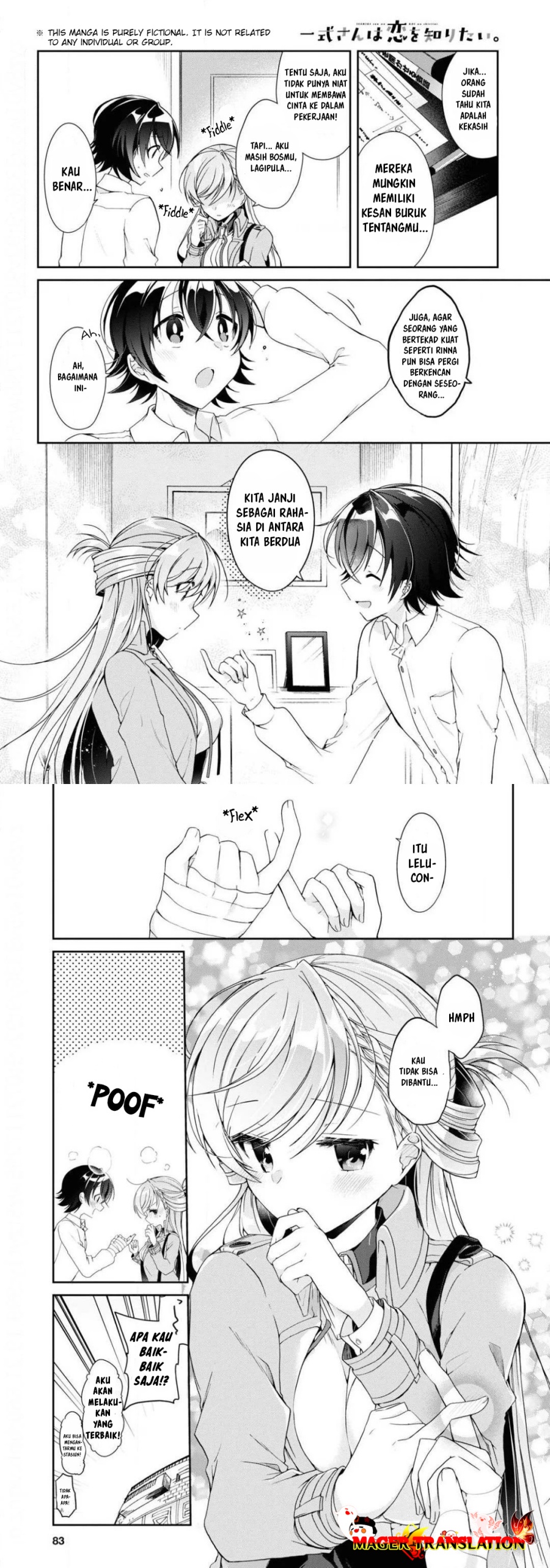 Isshiki-san wa Koi wo Shiritai Chapter 04 Gambar 3