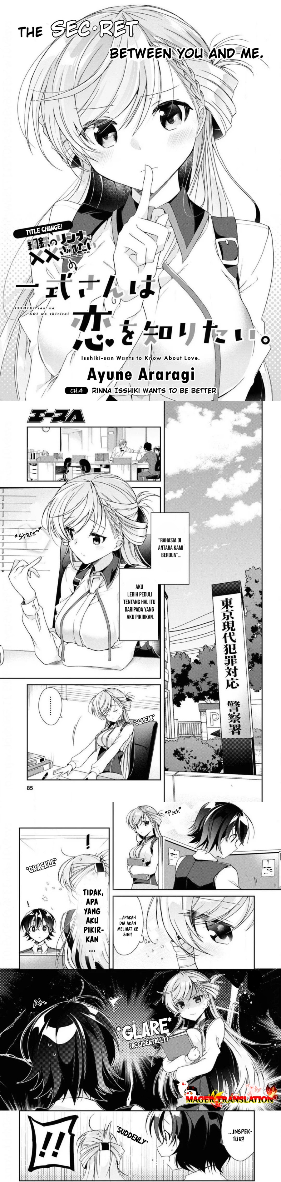 Isshiki-san wa Koi wo Shiritai Chapter 04 Gambar 4