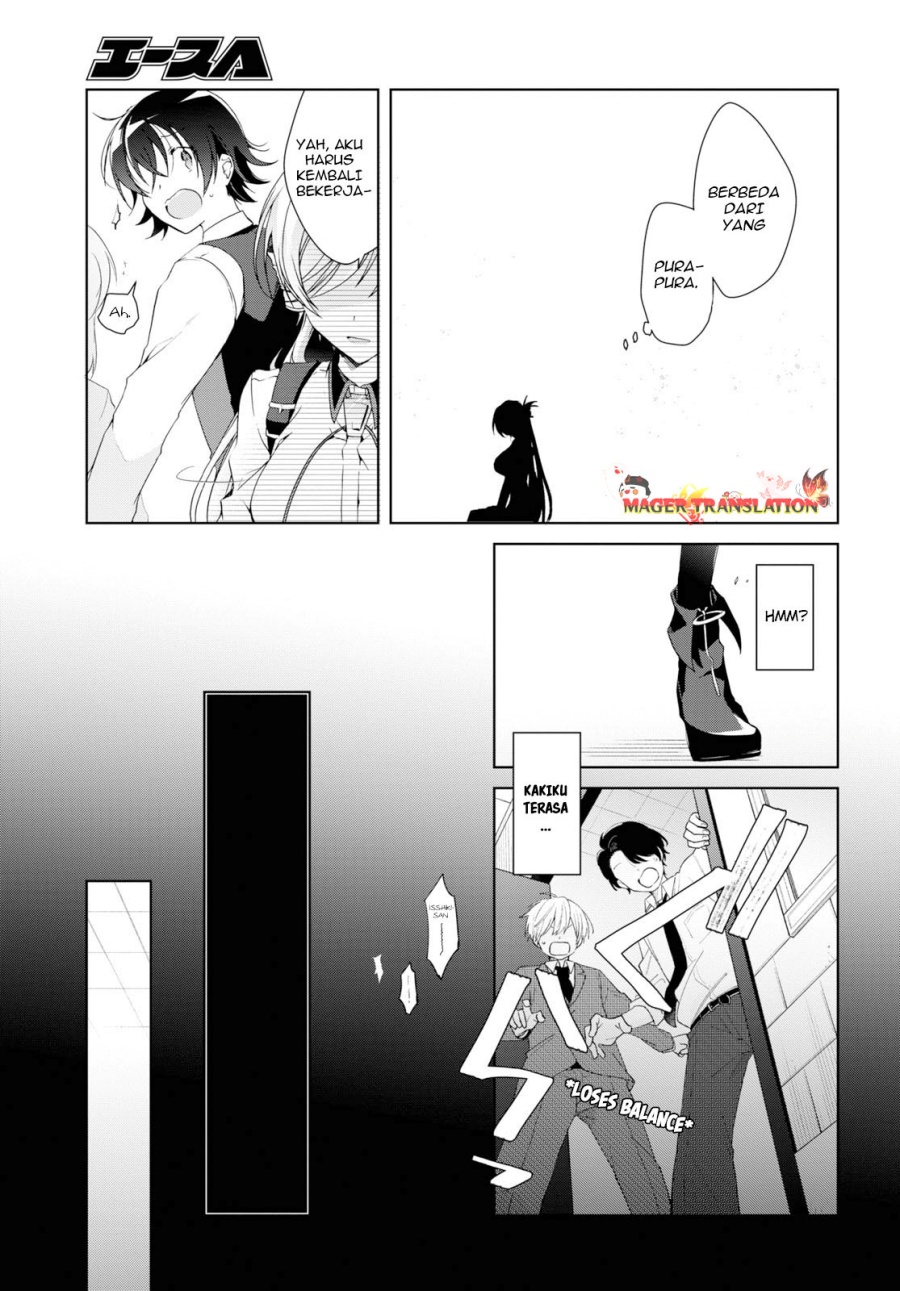Isshiki-san wa Koi wo Shiritai Chapter 08 Gambar 18