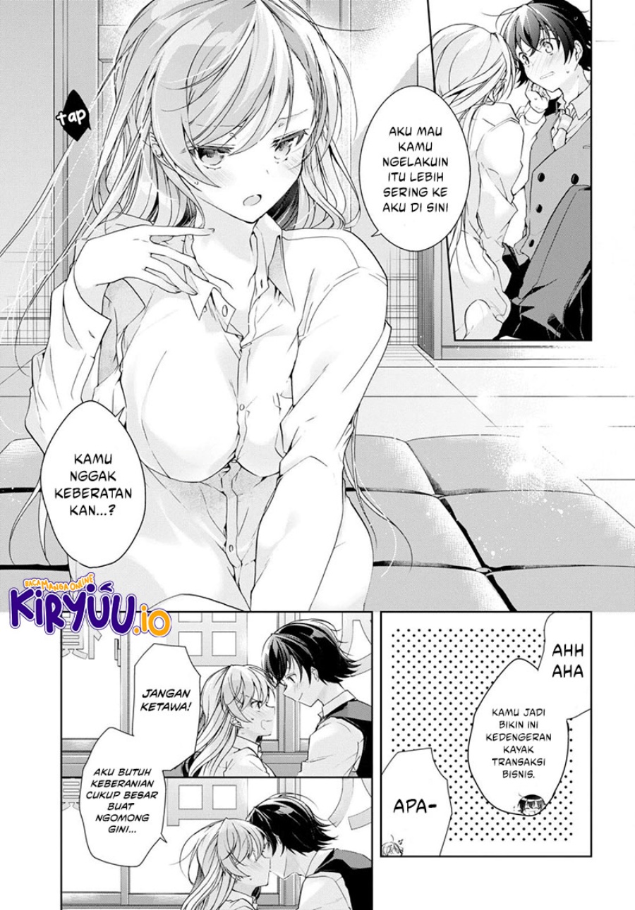 Isshiki-san wa Koi wo Shiritai Chapter 30 Gambar 17