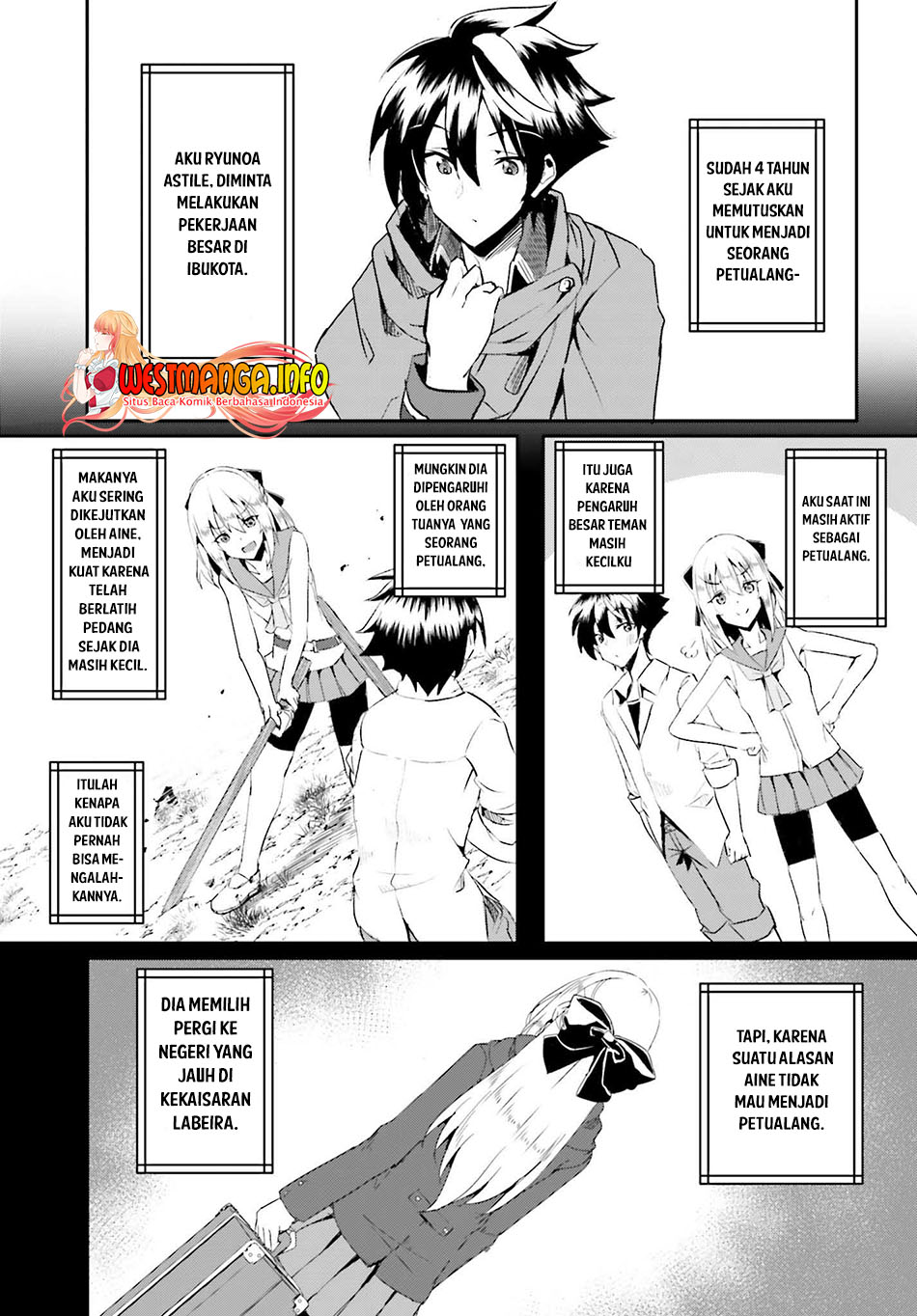 Issho ni Ken no Shugyou wo Shita Osananajimi ga Dorei ni Natteita no de, S-Rank Boukensha no Boku wa Kanojo wo Katte Mamoru Koto ni Shita Chapter 01 Gambar 7