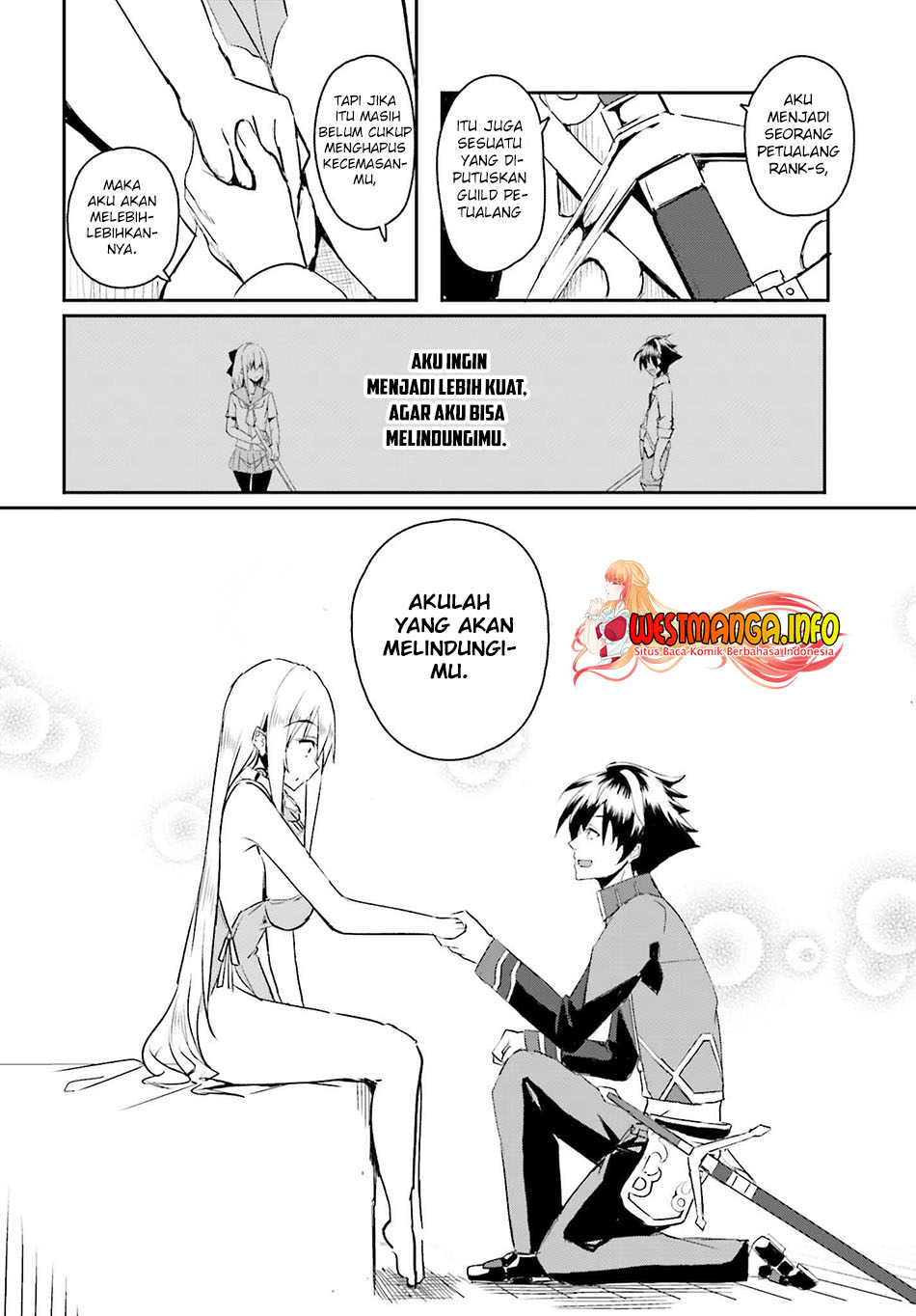 Issho ni Ken no Shugyou wo Shita Osananajimi ga Dorei ni Natteita no de, S-Rank Boukensha no Boku wa Kanojo wo Katte Mamoru Koto ni Shita Chapter 01 Gambar 34