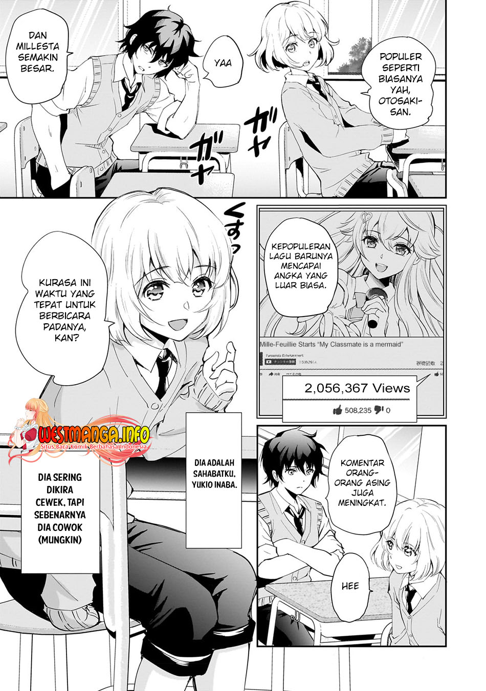 Isshou Hatarakitakunai Ore ga Classmate no Daininki Idol ni Natsukaretara Chapter 01 Gambar 11