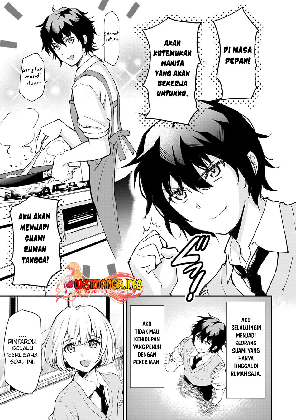 Isshou Hatarakitakunai Ore ga Classmate no Daininki Idol ni Natsukaretara Chapter 01 Gambar 13