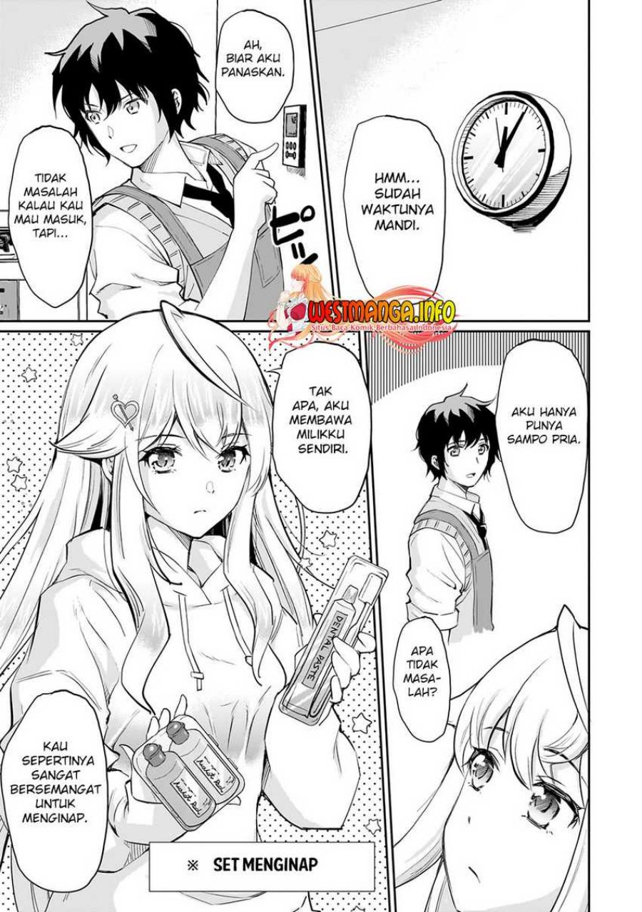 Isshou Hatarakitakunai Ore ga Classmate no Daininki Idol ni Natsukaretara Chapter 04.2 Gambar 3