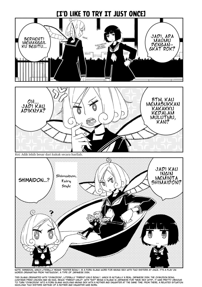 Isyuzoku Joshi ni O O Suru Hanashi Chapter 14 Gambar 7