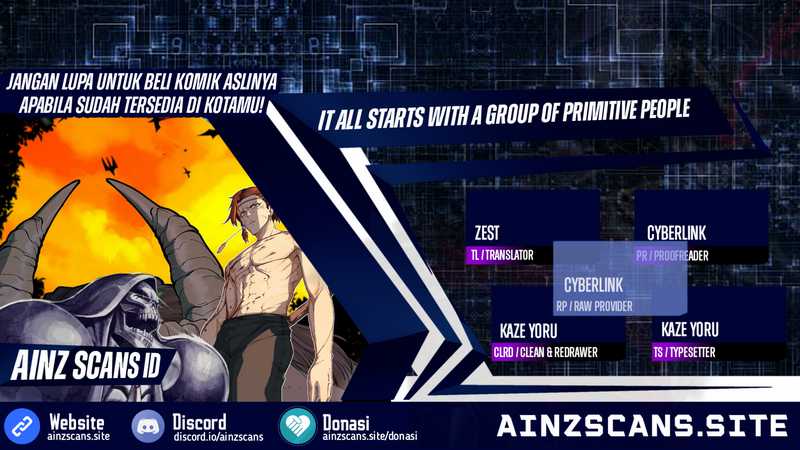It All Starts With A Group Of Primitive People Chapter 11 Gambar 1