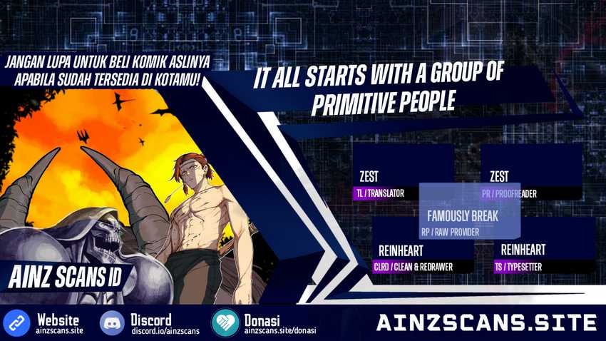 It All Starts With A Group Of Primitive People Chapter 20 Gambar 1