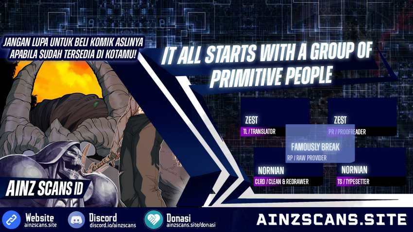 It All Starts With A Group Of Primitive People Chapter 21 Gambar 1