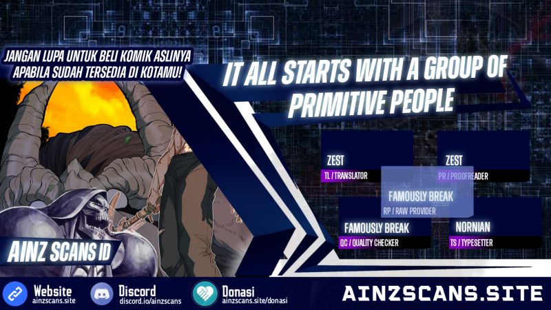 It All Starts With A Group Of Primitive People Chapter 30 Gambar 1
