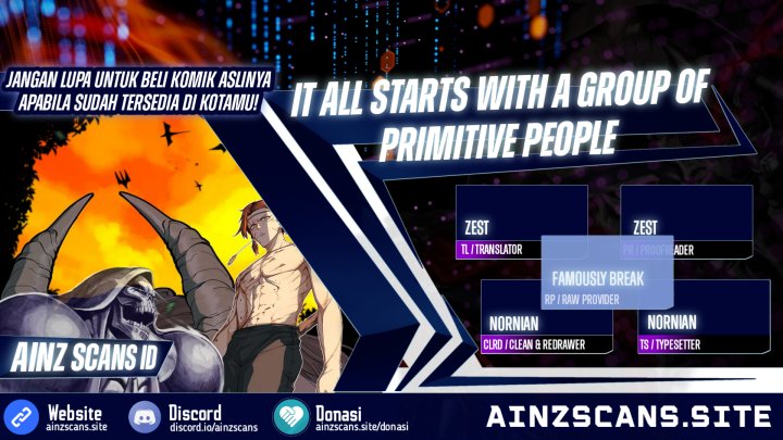 It All Starts With A Group Of Primitive People Chapter 31 Gambar 1