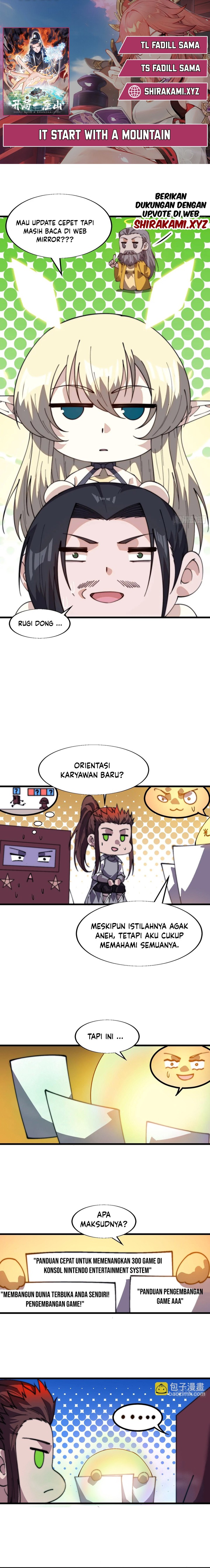 It Starts With A Mountain Chapter 853 Gambar 1