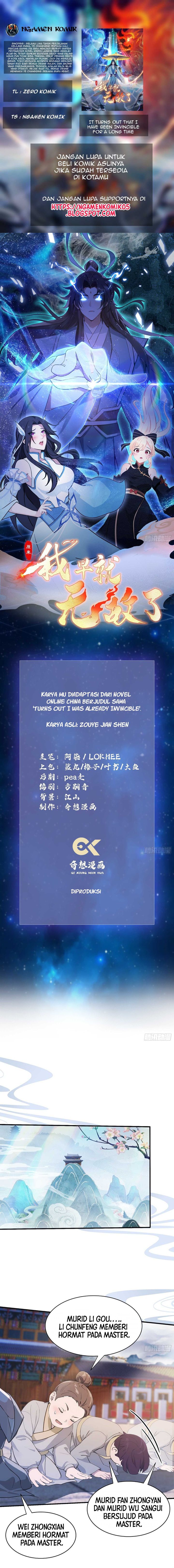 It Turns Out That I Have Been Invincible For A Long Time Chapter 11 Gambar 1