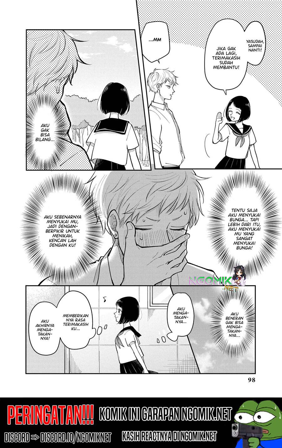 “It’s too precious and hard to read !!” 4P Short Stories Chapter 16 Gambar 5