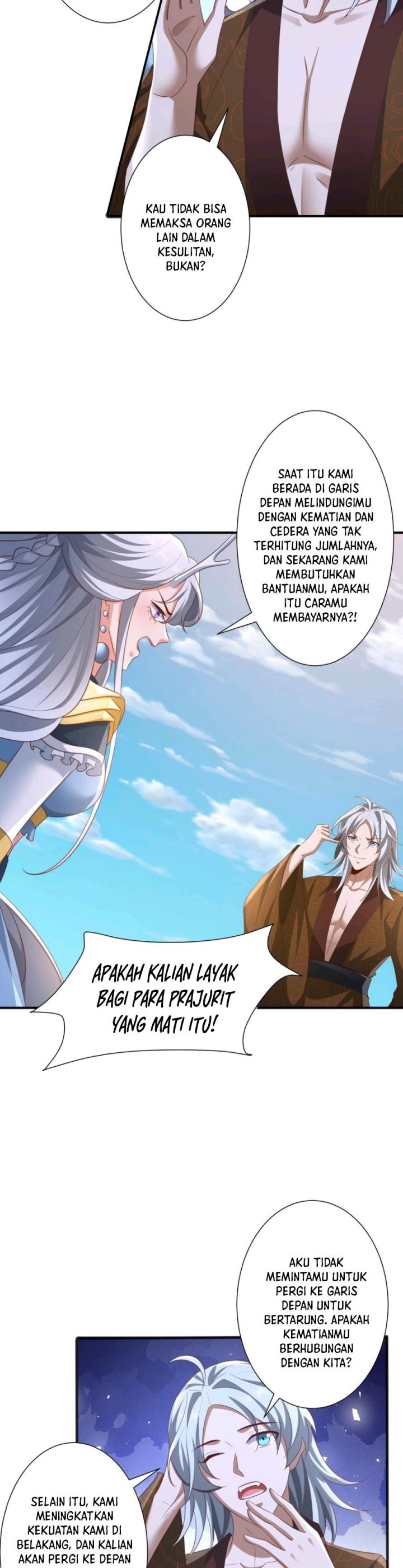 It’s Over! The Queen’s Soft Rice Husband is Actually Invincible Chapter 219 Gambar 3